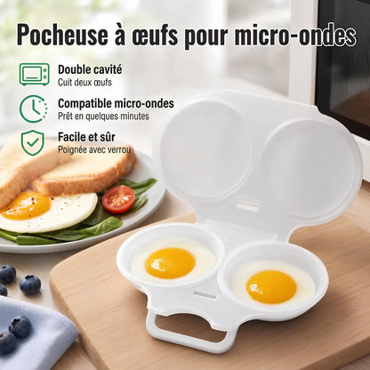 Frigora™ – Pocheur d'Œufs Micro-Ondes