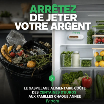 Frigora™ – Gardez vos aliments frais 4x plus longtemps