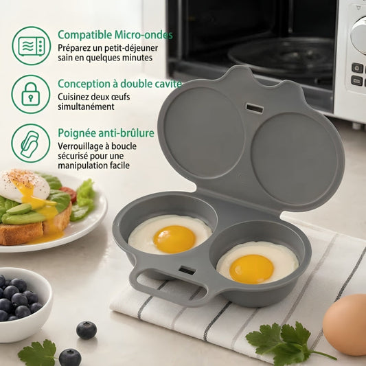 Frigora™ – Pocheur d'Œufs Micro-Ondes